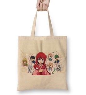 Akatsuki no Yona Seinen Naruto One Piece Death Note Bez Çanta Uzun Saplı