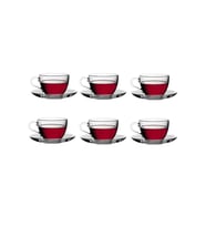 Paşabahçe Basic 6 Lı Çay Fincan Takımı 12 Parça 97948