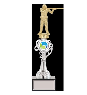 ODAK KUPA - Figürlü Kupalar - Atıcı Figürlü Kupalar FG-034 B - 36 cm