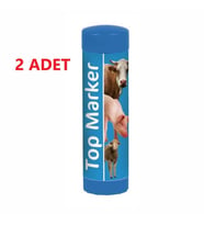 TopMarker Hayvan İşaretleme Kalemi Mavi-2 Adet