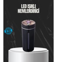 Usb Aromaterapi Difüzör Ultrasonik Hava Nemlendirici Led Gece Lambalı