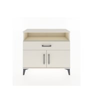 Arges Şifonyer 2 Raflı Tek Çekmeceli 2 Kapaklı 88x30x80 Aytaşı-Aytaşı