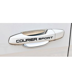 Courier Sport Kapı Kolu ve Jant sticker seti 8 adet yazı 160