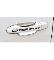 Courier Sport Kapı Kolu ve Jant sticker seti 8 adet yazı 160