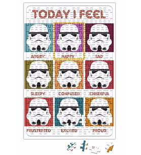 Today i Feel Trooper Star Wars Puzzle 240 Parça Yapboz