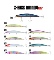 Fujin Z-Bass Minnow 125F 21gr Maket Balık - 163 UV Red Head