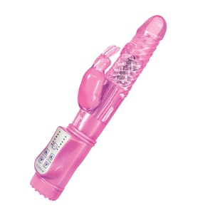 Oynar Başlıklı Tavşan Vibratör - Pembe