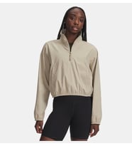 Under Armour UA Unstoppable Wvn Pullover Bej Kadın Sweatshirt 6007026-299
