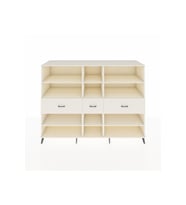 Kronos Dolap 9 Raflı 3 Çekmeceli  220x59x163 Aytaşı-Aytaşı