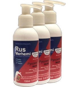 Süper Glegnd Blue Tüylere 3 Adet x 150 ml Cevizli & Ceviz Sütlü Russ Merhemi