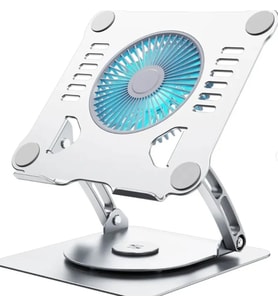 V5.1 360 Rotating Elektrikli Fanli Laptop Stand ZR524