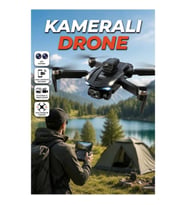 Çift Kameralı Uzaktan Kumandalı Drone – Canlı Görüntü Aktarımı ve Fotoğraf Video Çekimi