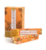 Deepika Sandalwood Premium Organik Tütsü - 12 Paket 1 Kutu