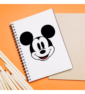Mickey Mouse Sevgili Çift Tasarımlı Defter