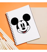 Mickey Mouse Sevgili Çift Tasarımlı Defter