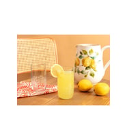 STD White Leaves Musette 4 Lü Meşrubat Bardağı Seti - 365 ml Klasik