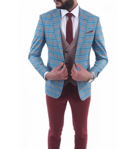 Slimfit Kombinli Slimfit Drop 6 Takım Elbise