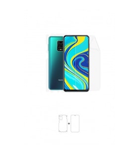 Xiaomi Redmi Note 9 Pro Max Full Body Ekran Koruyucu Ön Arka Yan Darbe Emici Poliüretan Film