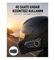 Mey İthalat® Bluetooth 5.4 Kablosuz Hoparlör IP65 Su Geçirmez ve 40 Saat Uzun Pil Ömürlü