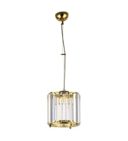 Avize Çarşısı Luce Gold Renkli, Taşlı, Tekli Sarkıt Avize, BS.7428-58-20