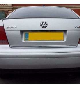 VW Bora Formlu Krom Bagaj Alt Çıtası 1998-2004 Paslanmaz Çelik