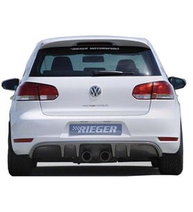 Volkswagen Golf 6 (2009-2012) Arka Tampon Eki - Difüzör (Plastik)