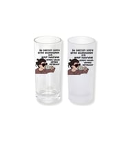 Ghostbastır Design Güven Sözlü Buzlu / Buzsuz Seçenekli Rakı Bardağı – 1 Adet Şık Sunum Bardağı 0197