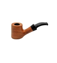 Kahverengi Sandalwood Ahşap Pipo, Zarif ve Şık Tasarım