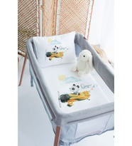 %100 Delux Pamuk Isme Özel 70x120 Park Yatak Nevresim Takımı
