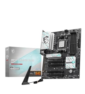 MSI B840 GAMING PLUS WIFI7 DDR5 HDMI USBC PCIE 4.0 AM5 ATX