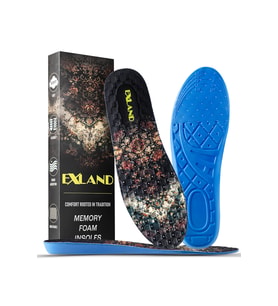 Yumuşak ve konforlu ortopedik memory foam iç tabanlık, tüm aileye uygun