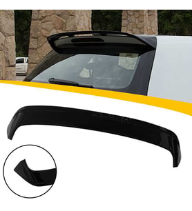 Vw Golf 7/7,5 R Spoiler Parlak Siyah Spoyler Plastik İthal 2012-2020
