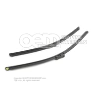 Silecek Süpürgesi Takım Polo 05-09 / Ibıza 06-08 / Cordoba 06-09 19Mm Buton 21'+19'" (530+480Mm)" (O