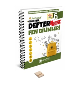 6. Sınıf Fen Bilimleri Öğreten Defter ve Telefon Standı