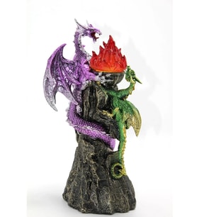 Polyester Ledli Dragon Figürü Alk2335