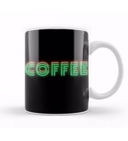 CAT Funny coffee drinks art lover gift quote   vintage Retro Rainbow Style Kupa Bardak Porselen