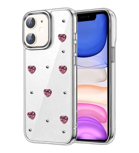 Newface Apple iPhone 12 Fiyonk Desenli Kapak - Desen 3