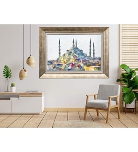 Gümüş Çerçeveli Tablo nb1091