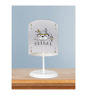 MEKTA HOME BEBEK VE ÇOCUK ODASI Tribal Desenli Abajur