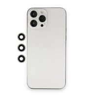 Newface Apple iPhone 12 Pro Shine Kamera Lens - Gümüş