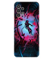 Samsung Galaxy M14 Kılıf Silikon Desen Özel Seri Astronot Attack 1702
