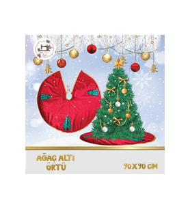 Polar Yılbaşı Ağaç Altı Örtüsü 90*90