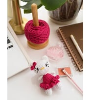 MİNİ AMİGURUMİ HELLOKİTTY OYUNCAK (EL ÖRGÜSÜDÜR)