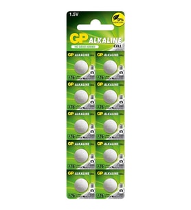 GP A76F-2C10 LR44 1.5 VOLT ALKALİN AG-13 PİL (10LU PAKET)