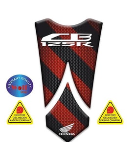 Wolf Tank Pad Kırmızı-Siyah Honda Cb 125R 2018-2019