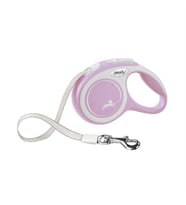 Flexi New Comfort Otomatik Pembe Şerit Köpek Gezdirme Tasması XSmall 3 Metre