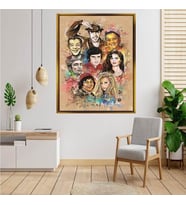 Altın  Çerçeveli tablo ss958