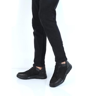 Dropland 8346 Sm-Siyah Nubuk %100 Deri Erkek Bot 
