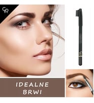 Eyebrow Pencil No: 102 Brown - Şekillendirici Fırçalı Kahverengi Kaş Kalemi
