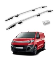 Turtle Citroen Dispatch (Mk3) 2017-2025 / Kısa Şasi Tavan Çıtası Crown Gri